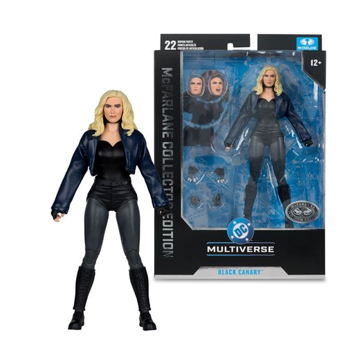 DC Multiverse McFarlane Collector Edition Wave 14 Black Canary DC Rebirth #54 7-Inch Scale Action Figure