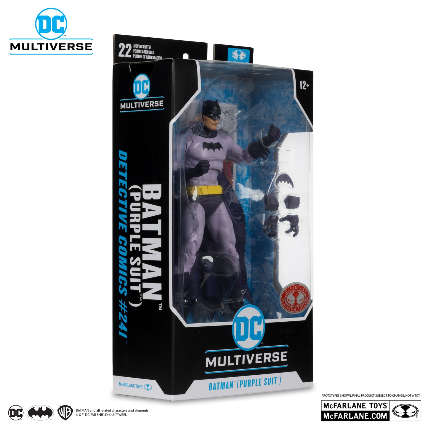 Batman (Purple Suit) (Red Platinum Edition) - McFarlane Toys