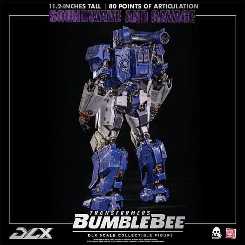 Transformers Bumblebee Soundwave and Ravage Deluxe Action Figures #TH3Z0160