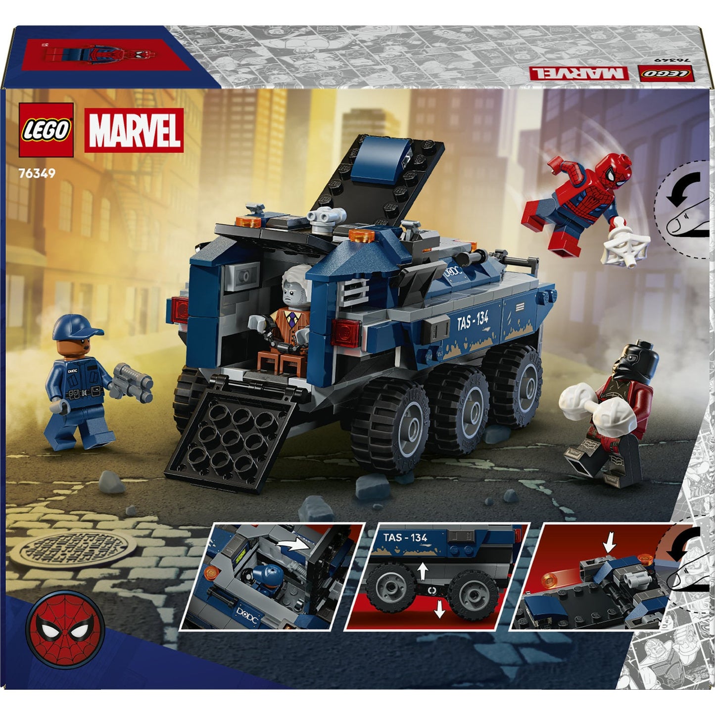 Spider-Man Prison Transport Chase