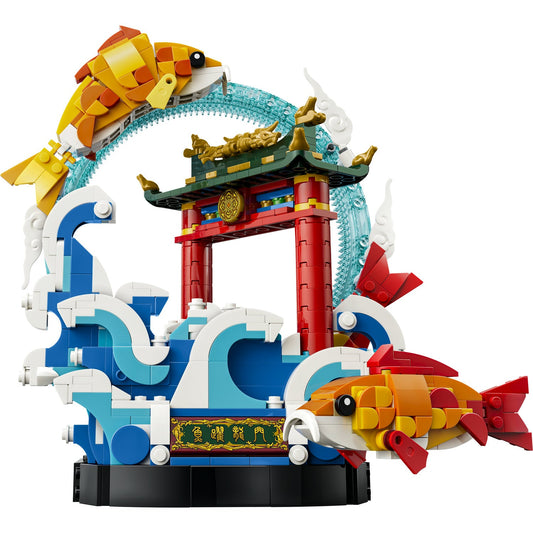 Prosperity Carp Leaping