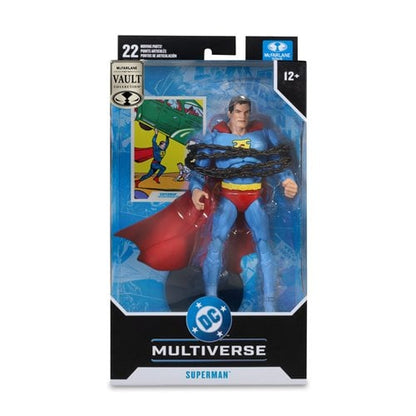 DC Multiverse McFarlane Vault Collection Wave 1 Superman Action Comics #1 7-Inch Scale Action Figure