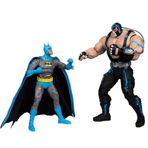 DC Multiverse: Knightfall Batman 7-Inch Scale Figure vs Bane Megafig Action Figure 2-Pack