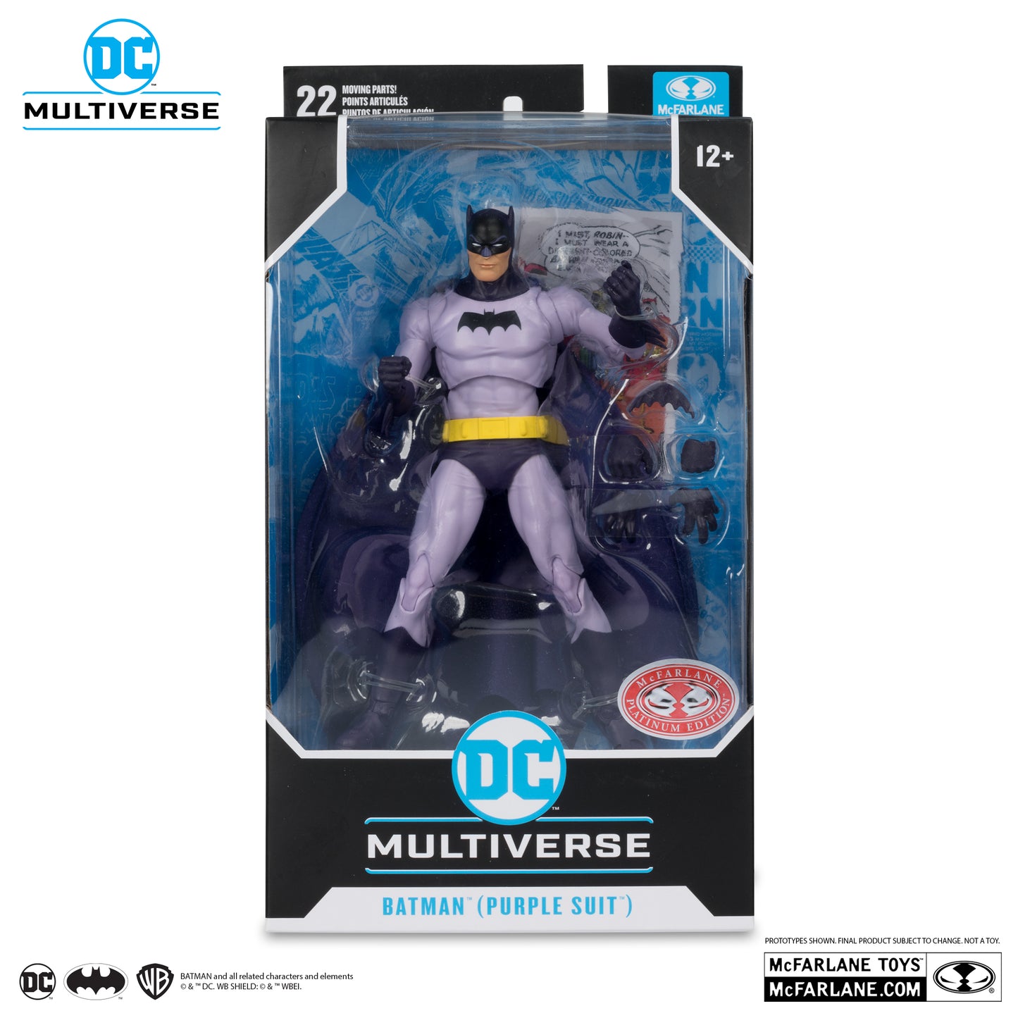 Batman (Purple Suit) (Red Platinum Edition) - McFarlane Toys