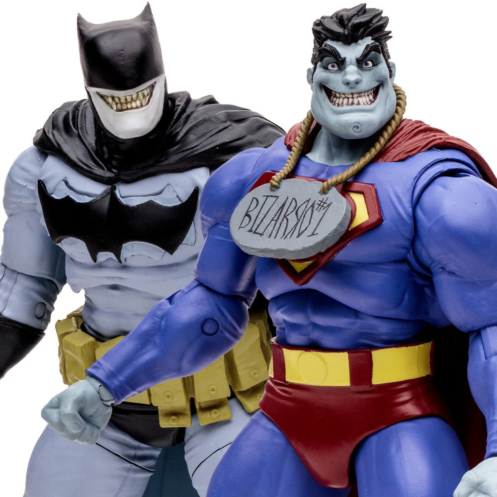 DC Multiverse Bizarro and Batzarro 7-Inch Scale Action Figure 2-Pack