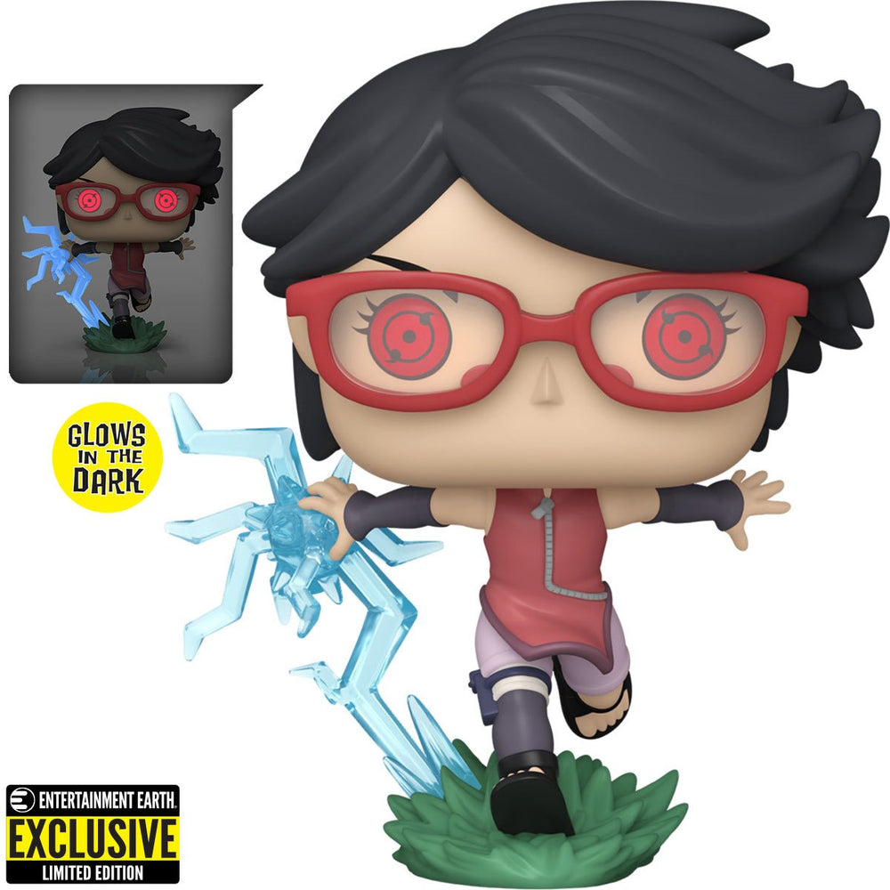 Boruto Sarada with Sharingan Glow-in-the-Dark Funko Pop! Vinyl Figure