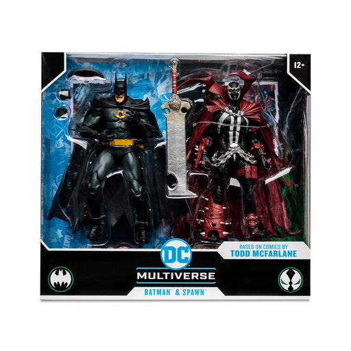 DC Multiverse Batman and Spawn Based on Comics by Todd McFarlane 7-Inch Action Figure 2-Pack