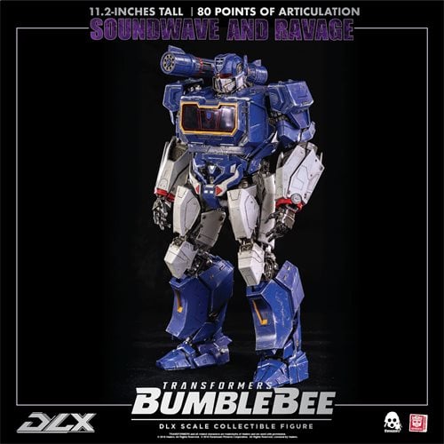Transformers Bumblebee Soundwave and Ravage Deluxe Action Figures #TH3Z0160