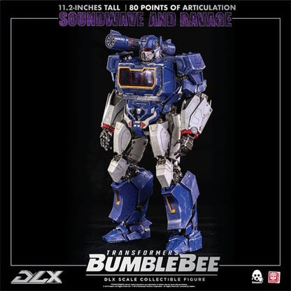 Transformers Bumblebee Soundwave and Ravage Deluxe Action Figures #TH3Z0160