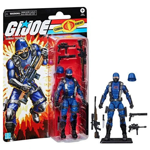 ﻿﻿G.I. Joe Classified Series Retro Cardback Cobra Trooper 6-Inch Action Figure