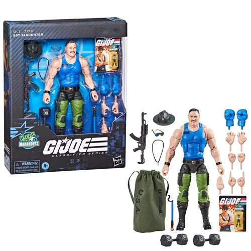 ﻿﻿G.I. Joe Classified Series Mad Marauders Sgt. Slaughter 6-Inch Action Figure