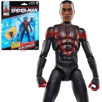 Marvel Legends Ultimate Spider-Man Miles Morales Comics-Inspired 6-Inch Action Figure