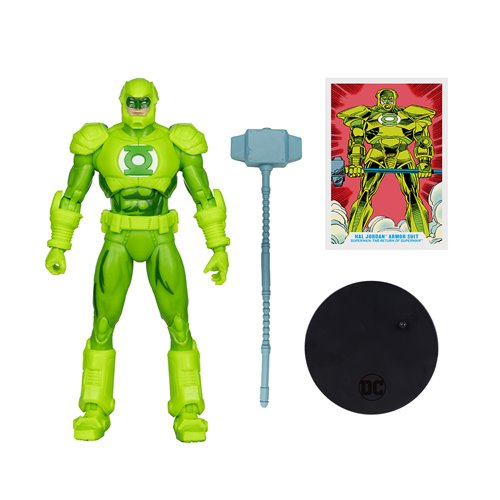 DC Multiverse Wave 22 Hal Jordan Armor Suit The Return of Superman 7-Inch Scale Action Figure