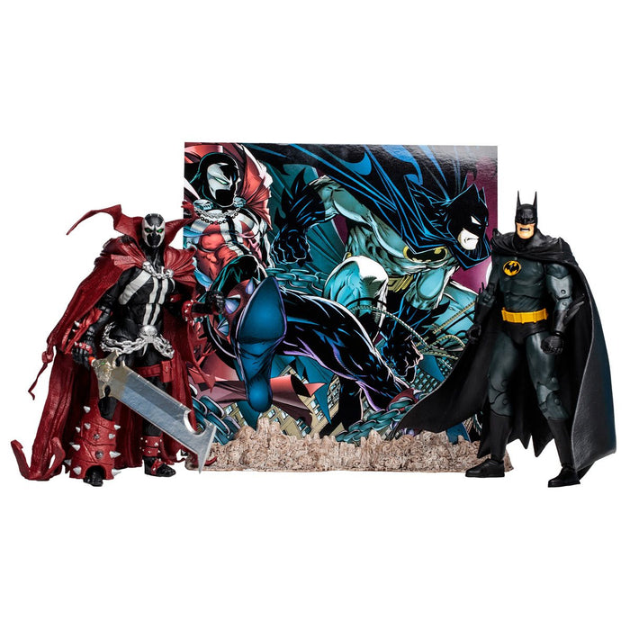 DC Multiverse Batman and Spawn Based on Comics by Todd McFarlane 7-Inch Action Figure 2-Pack