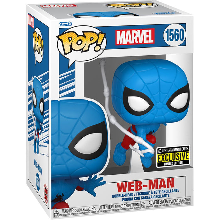 Spider-Man Web-Man Funko Pop! Vinyl Figure #1560 - Entertainment Earth Exclusive