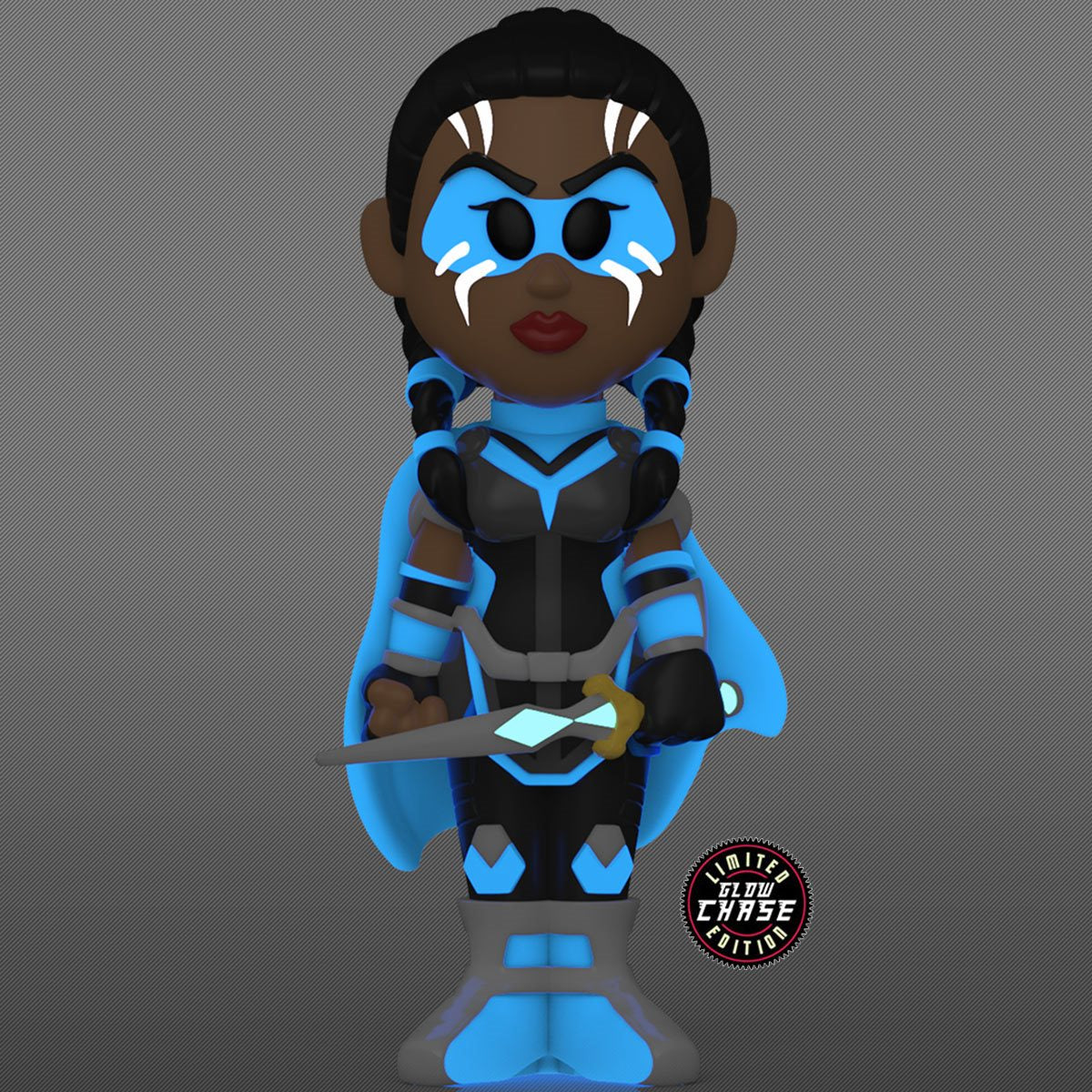 Thor: Love and Thunder Valkyrie Vinyl Funko Soda Figure - 2023 Convention Exclusive