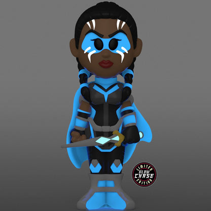 Thor: Love and Thunder Valkyrie Vinyl Funko Soda Figure - 2023 Convention Exclusive