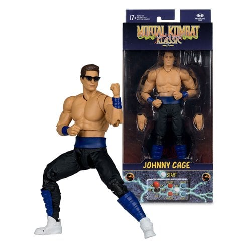 Mortal Kombat Klassic Wave 4 Johnny Cage 7-Inch Scale Action Figure