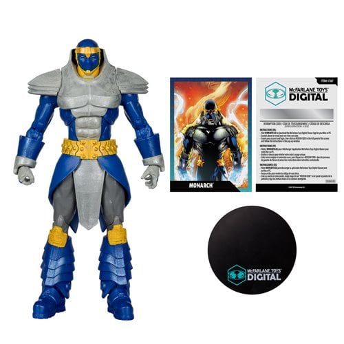 DC Direct Wave 5 Monarch DC Countdown 7-Inch Scale Action Figure with McFarlane Toys Digital Collectible