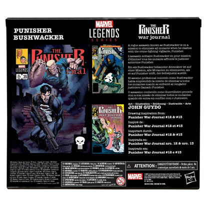 Marvel Legends Series Punisher and Bushwacker 6-Inch Action Figures