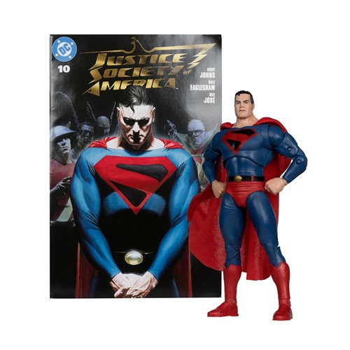 DC Direct Page Punchers Wave 8 Superman Kingdom Come 7-Inch Scale Action Figure with Comic