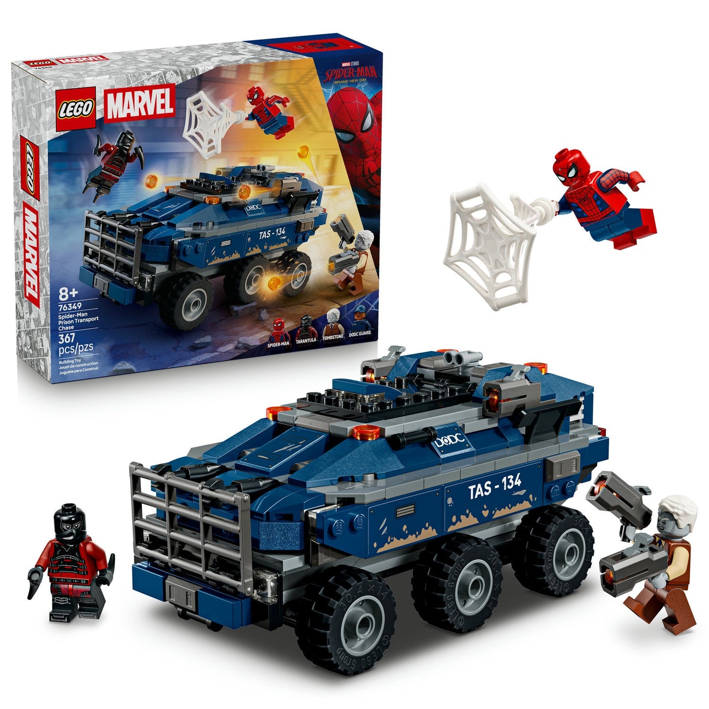 Spider-Man Prison Transport Chase