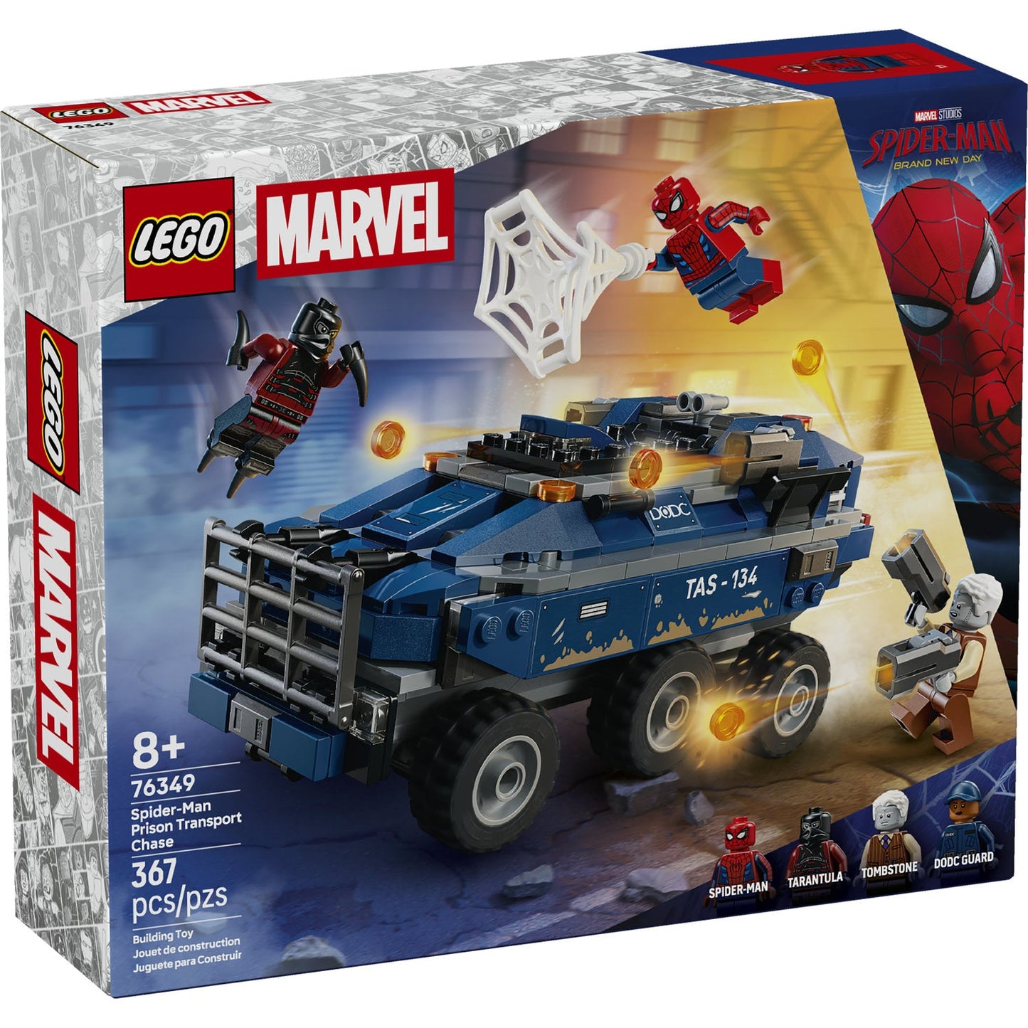 Spider-Man Prison Transport Chase