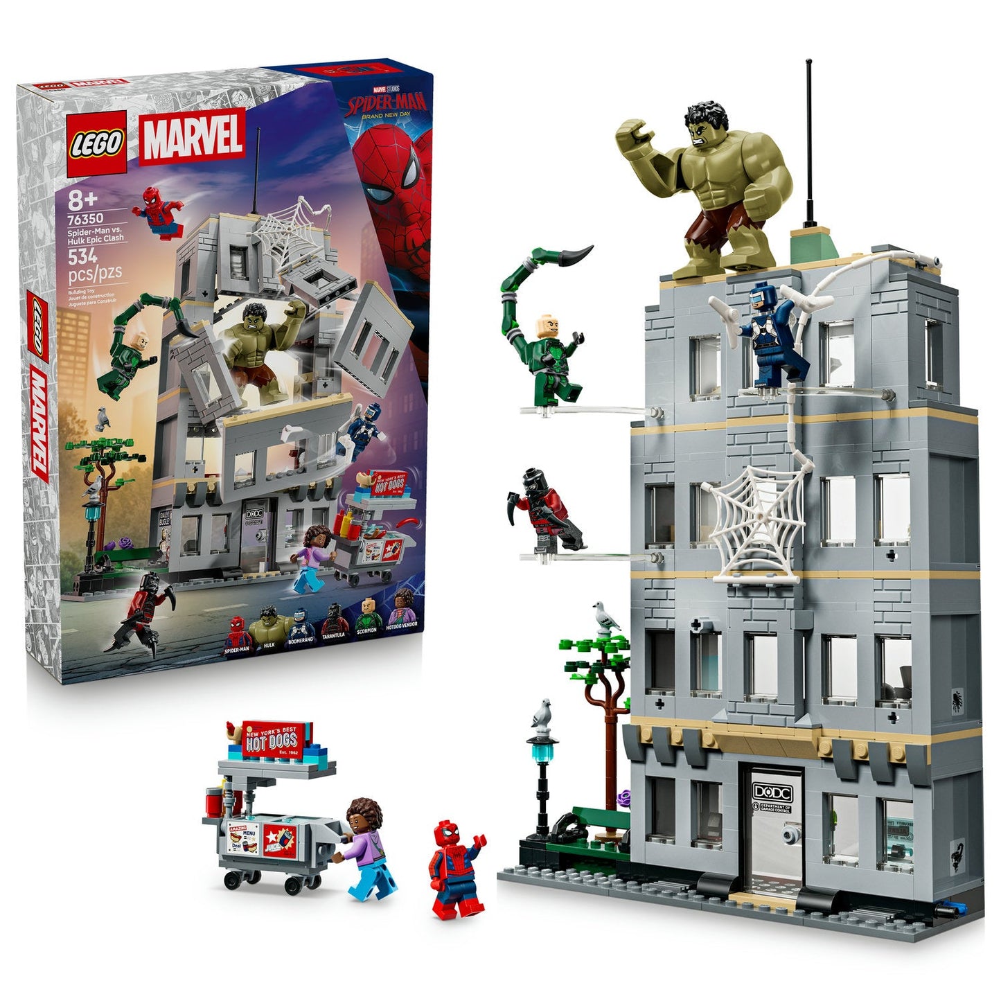 76350 Spider-Man vs. Hulk Epic Clash