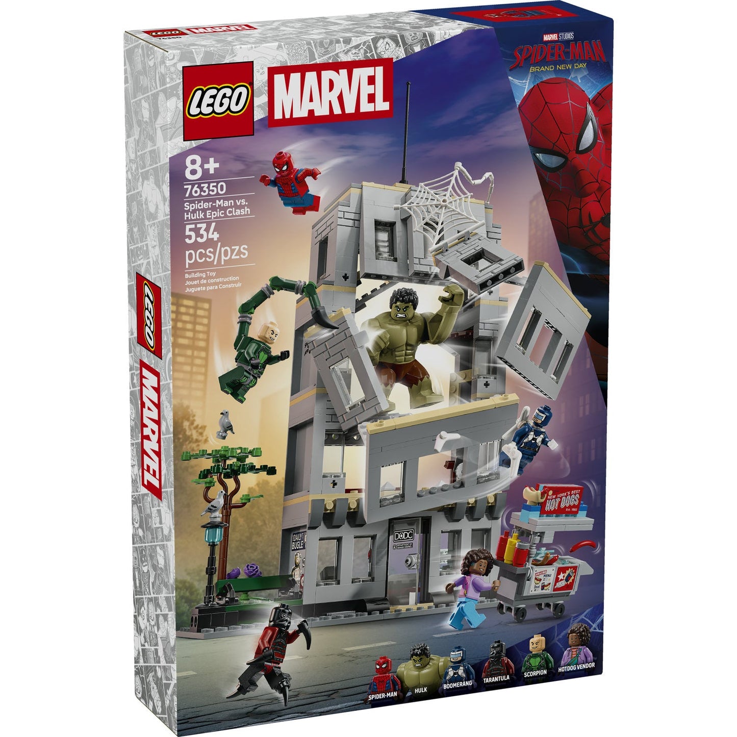 76350 Spider-Man vs. Hulk Epic Clash