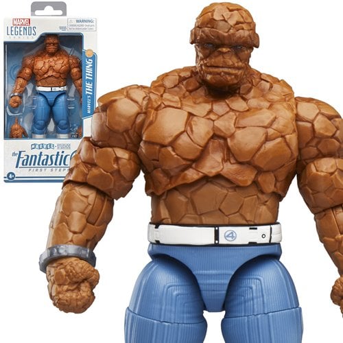 The Fantastic Four: First Steps Marvel Legends Series The Thing 6-Inch Action Figure