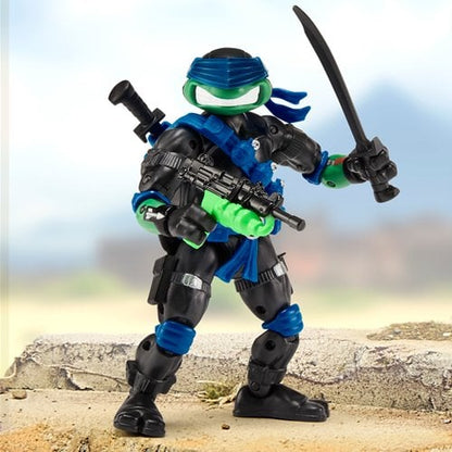 Teenage Mutant Ninja Turtles x G.I. Joe Leonardo x Snake Eyes Action Figure