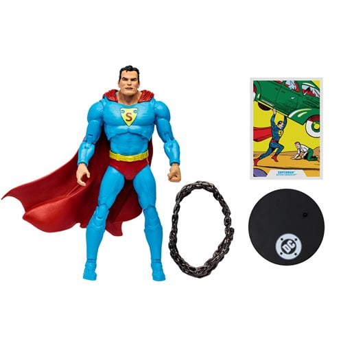 DC Multiverse McFarlane Vault Collection Wave 1 Superman Action Comics #1 7-Inch Scale Action Figure
