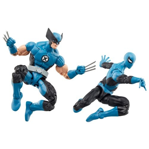 Fantastic Four Marvel Legends Series Wolverine and Spider-Man 6-Inch Action Figure 2-Pack