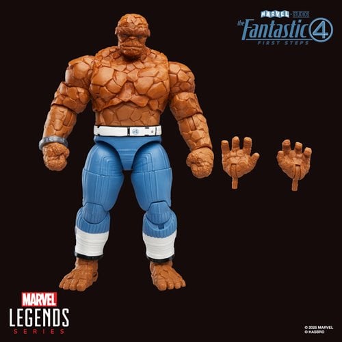 The Fantastic Four: First Steps Marvel Legends Series The Thing 6-Inch Action Figure