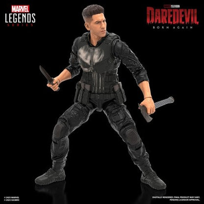 Daredevil: Born Again Marvel Legends Series Punisher 6-Inch Action Figure, Not Mint