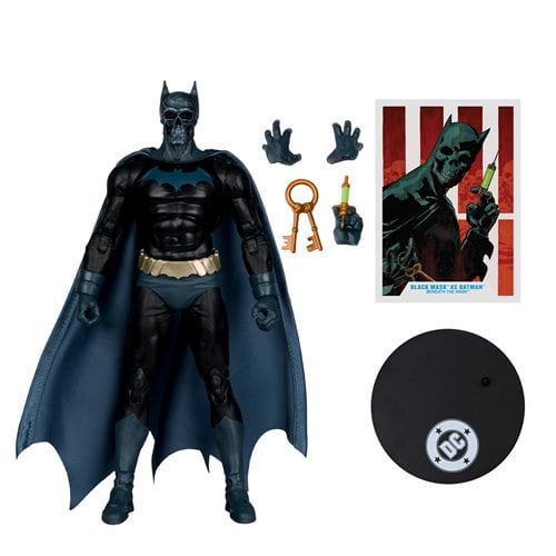 DC Multiverse Wave 24 Black Mask as Batman Beneath the Mask 7-Inch Scale Action Figure, Not Mint