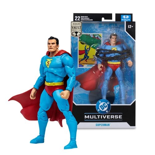 DC Multiverse McFarlane Vault Collection Wave 1 Superman Action Comics #1 7-Inch Scale Action Figure