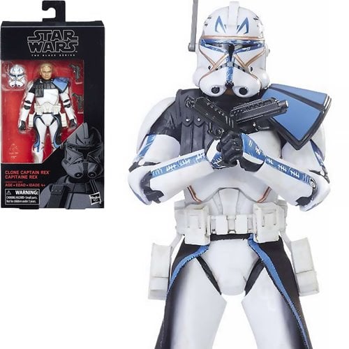 ﻿Star Wars The Black Series Captain Rex 6-Inch Action Figure