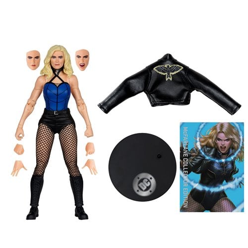 DC Multiverse McFarlane Collector Edition Wave 14 Black Canary DC Rebirth #54 7-Inch Scale Action Figure