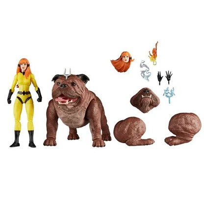 ﻿﻿Inhumans Marvel Legends Series Crystal and Lockjaw Deluxe 6-Inch Action Figures