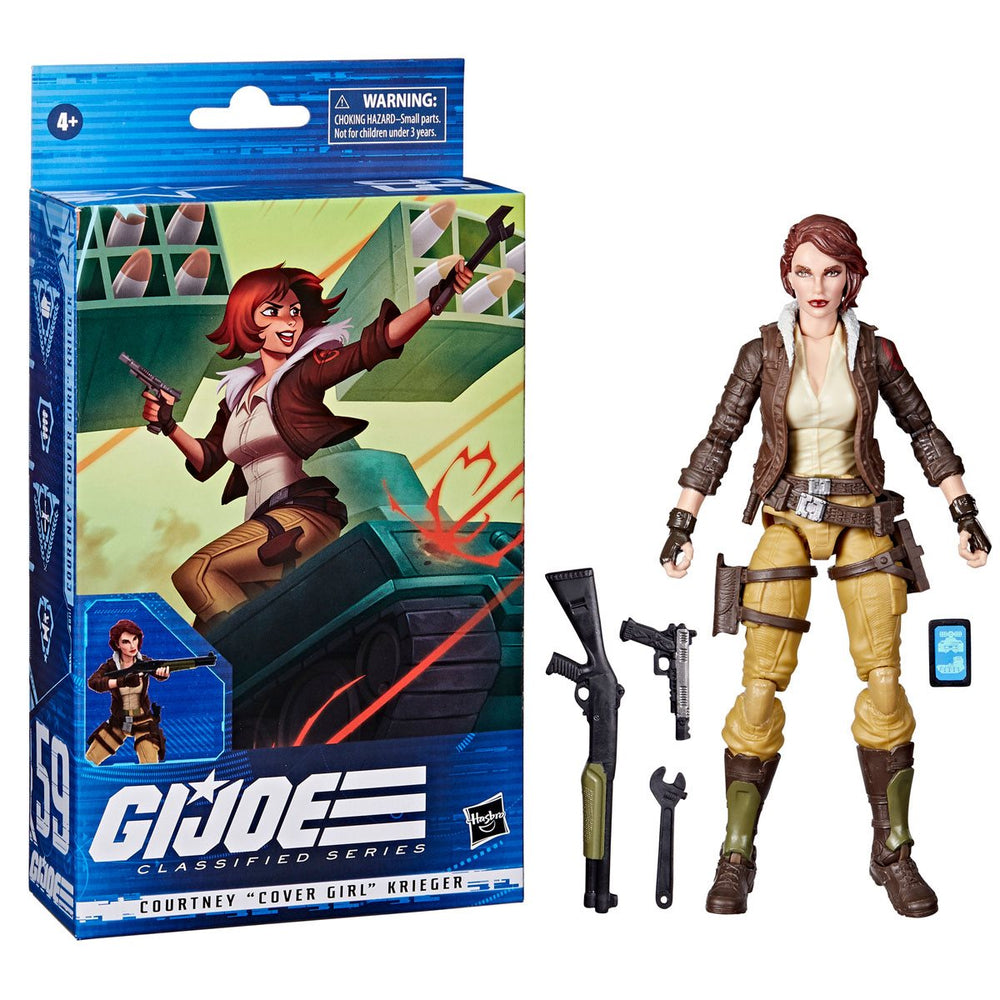 G.I. Joe Classified Series 6-Inch Courtney "Cover Girl" Krieger Action Figure