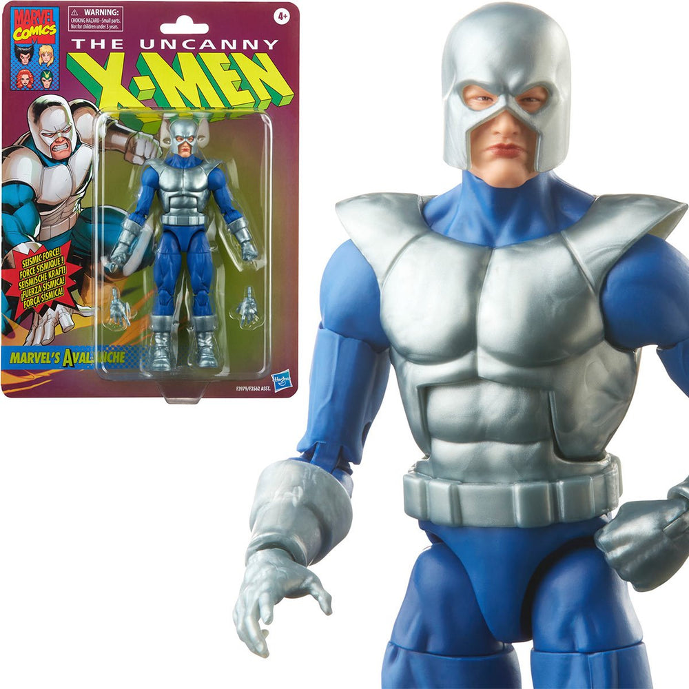 X-Men Marvel Legends Retro Avalanche 6-Inch Action Figure