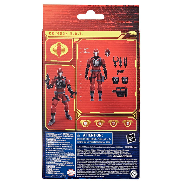 G.I. Joe Classified Series 6-Inch CRIMSON B.A.T. Action Figure