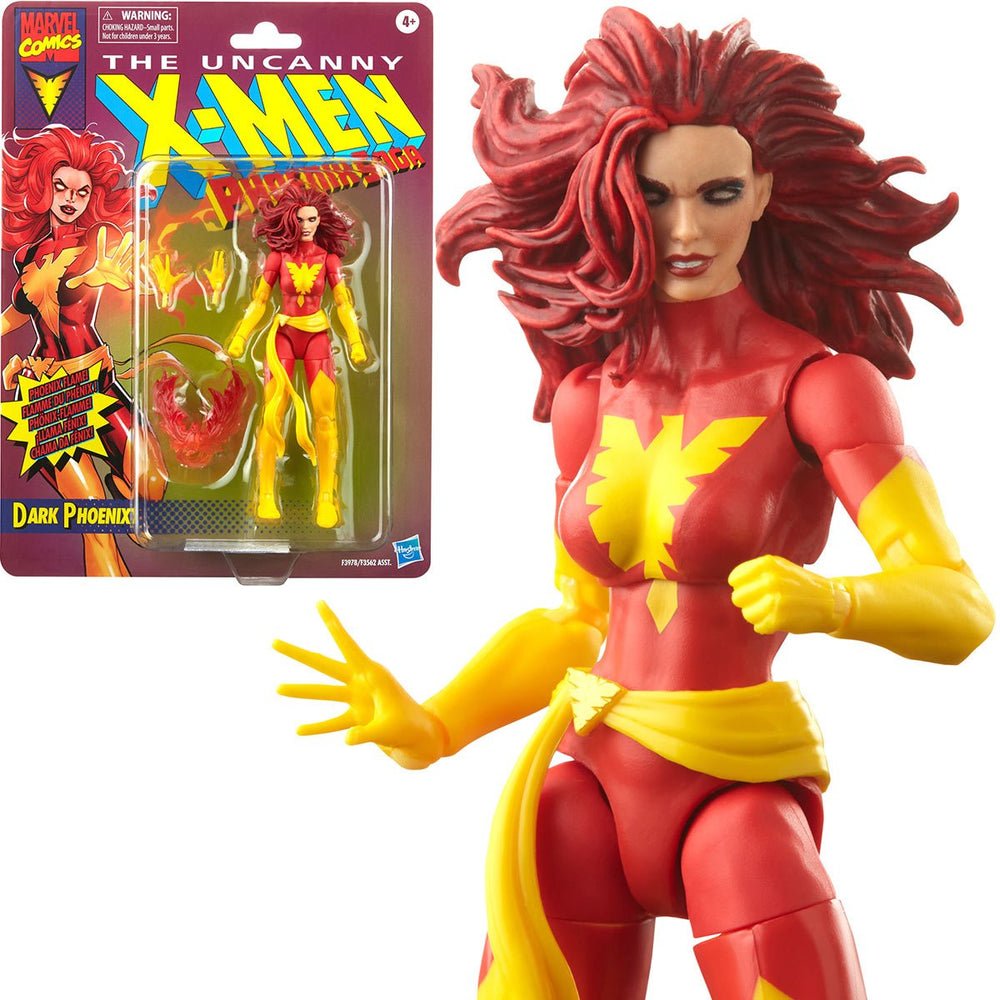 X-Men Marvel Legends Retro Dark Phoenix 6-Inch Action Figure