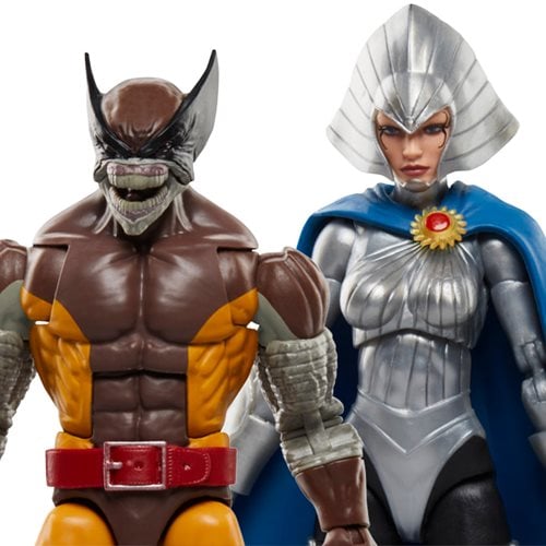 Wolverine Marvel Legends Wolverine Lilandra Action Figures